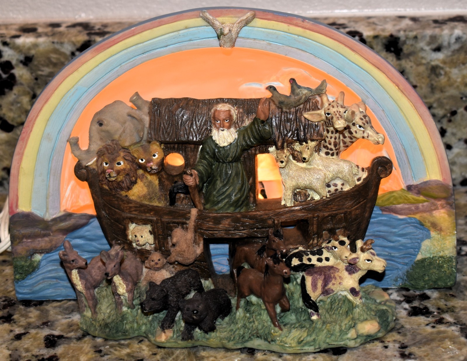 Noah's Ark Tabletop Nightlight