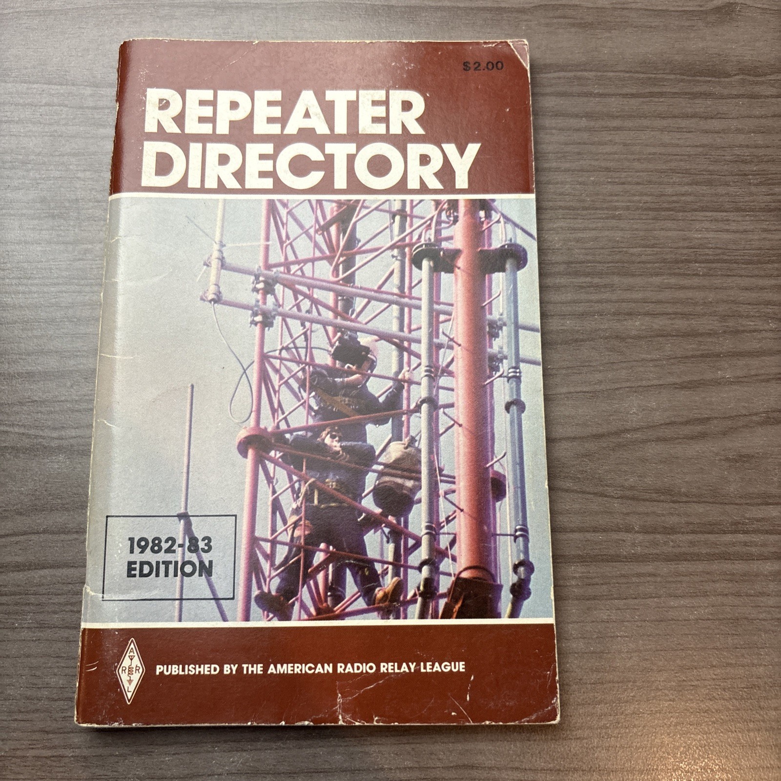 ARRL Ham Radio Repeater Directory 1982-1983 FM Voice TV Packet RTTY USA