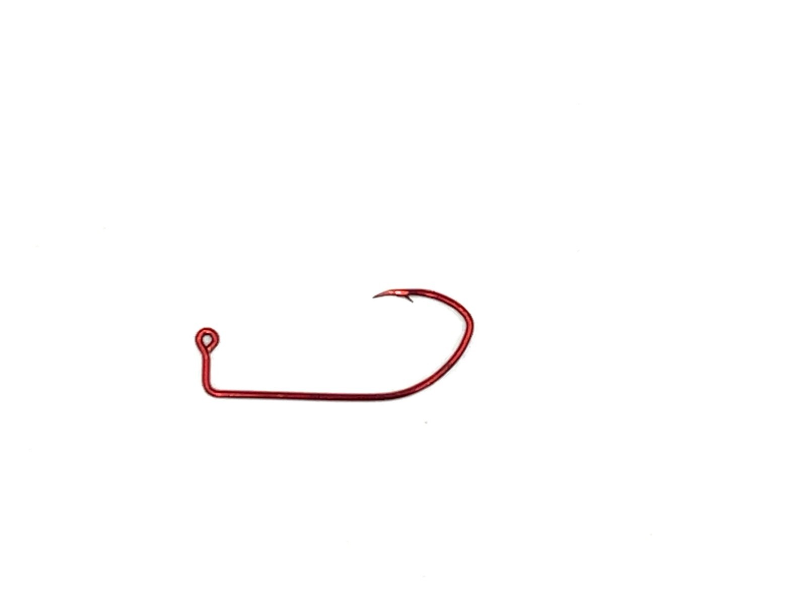 1000 - Mustad  32500RB Red Sickle Style Jig Hooks for Molds