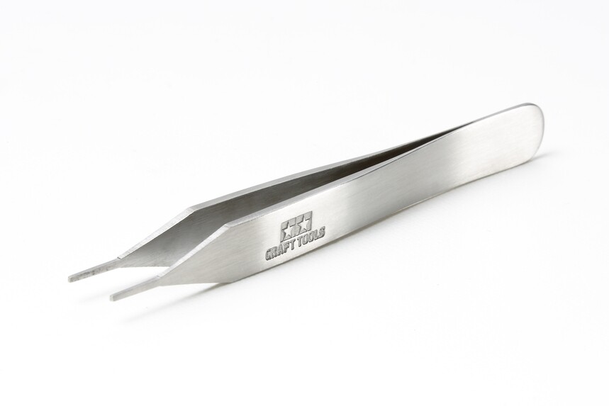 Tamiya Craft Tools Bending Tweezers For Photo Etched Parts Detail Work 74117