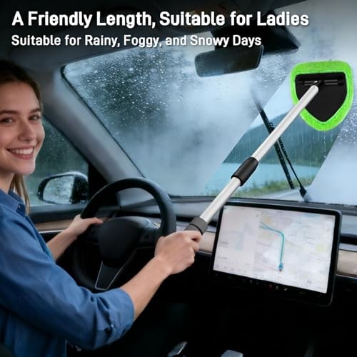 XINDELL 24-inch Windshield Cleaner Tool – Upgrade Large Head Car 24in