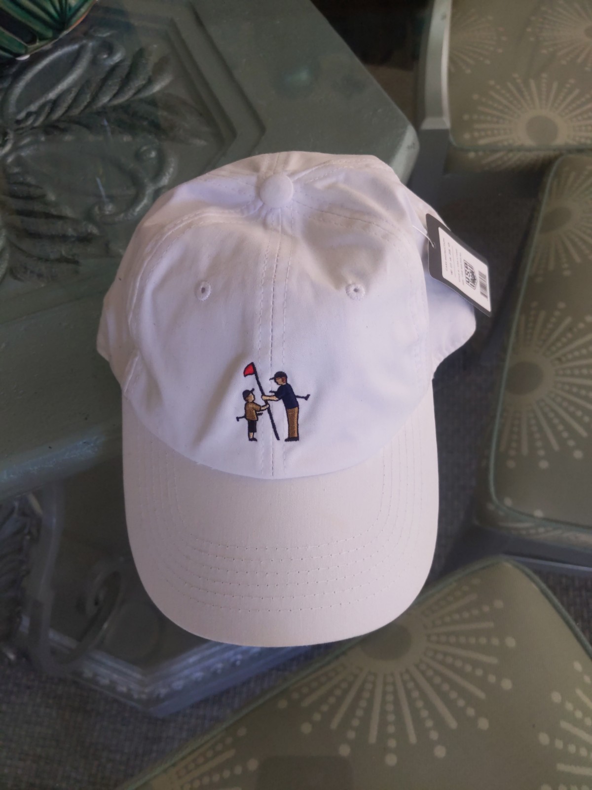 New Jersey Golf Foundation White Unisex Golf Hat New With Tags