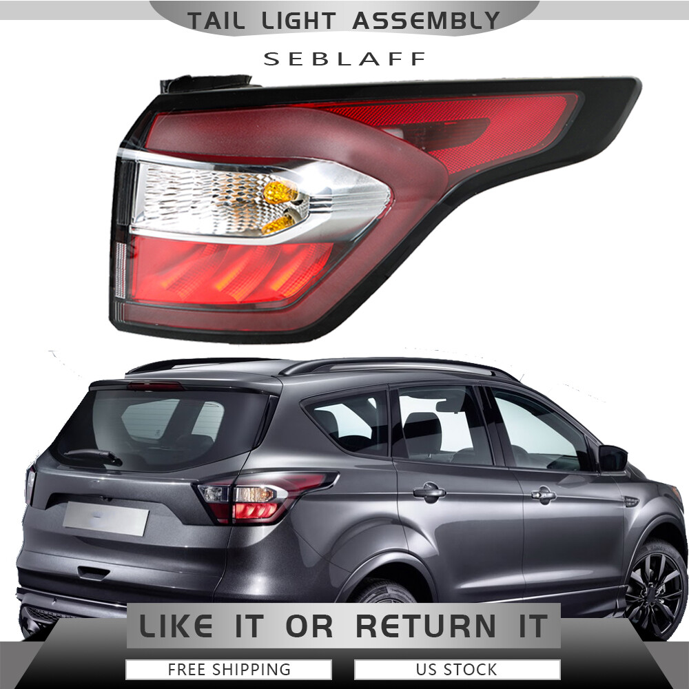For Ford Escape 2017-2019 Tail Light Brake Lamp w/Blub Right Passenger Side