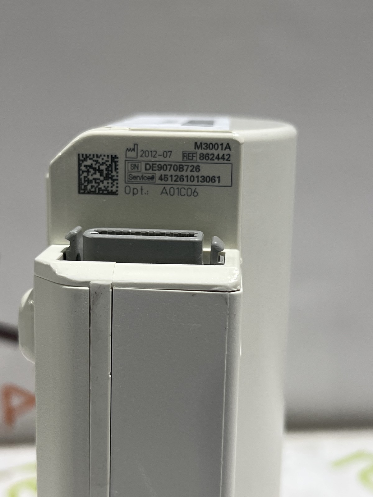 Philips M3001A-A01C06 Fast SpO2, NIBP, ECG, Temp, IBP MMS Module