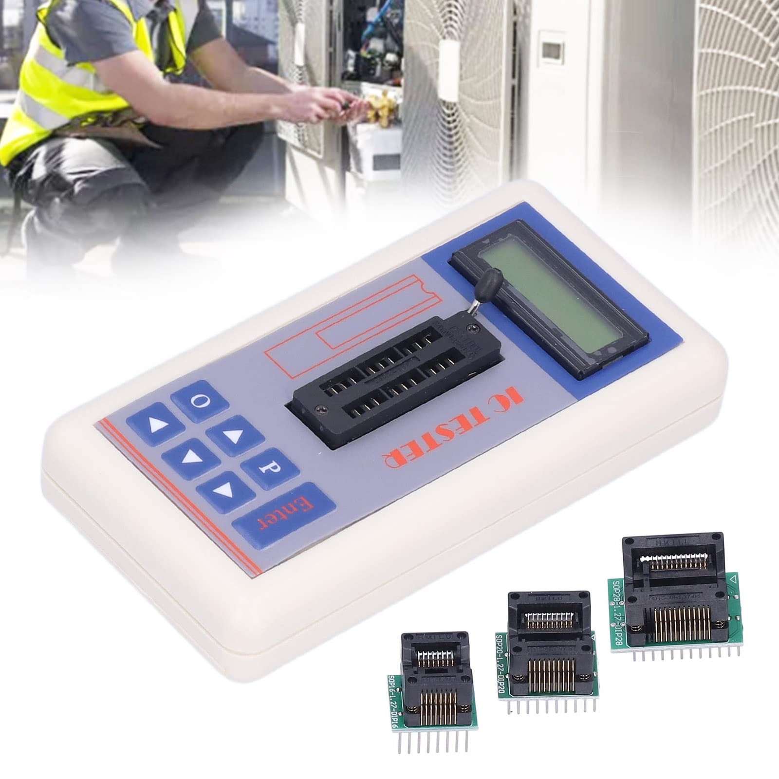 Multifunctional IC Transistor Tester, Integrated Circuit Tester with terminal