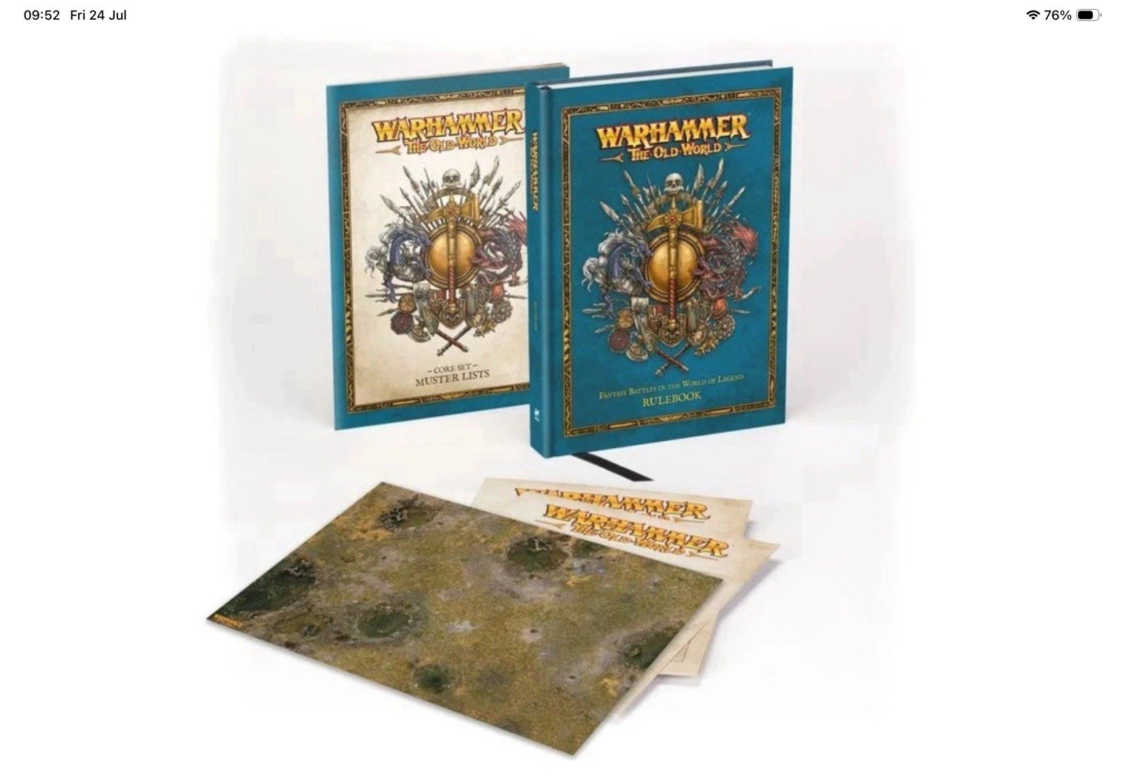 Warhammer: The Old World Rule Book 2026 + Muster Lists + Accessories
