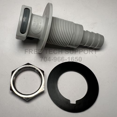 Midmark M7 Female Quick Connect Drain Tube Fitting RPI RPF426