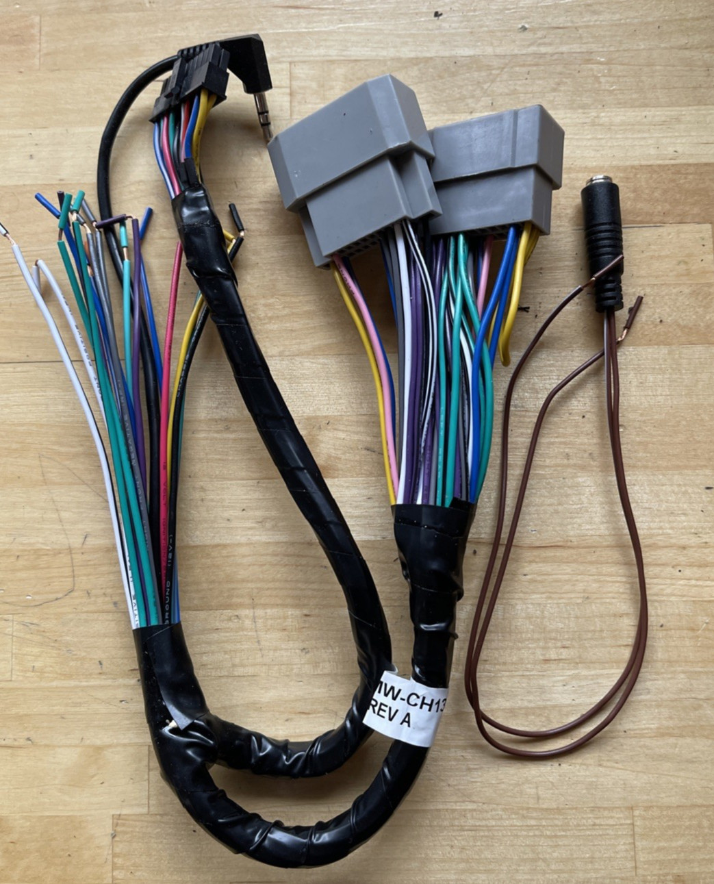 Radio Interface Data Harness for Chrysler Dodge Jeep  LD-MW-CH13 Rev A