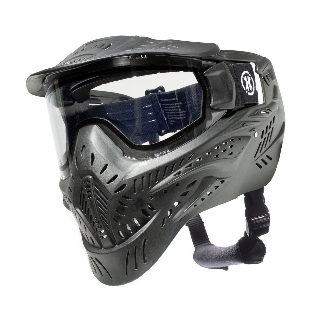 HK Army HSTL Thermal Paintball Airsoft Goggles Mask - Black w/ Clear Lens
