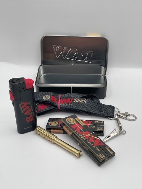 RAW Tobacco Starter Smoking Kit with Storage Box Wow LQQK