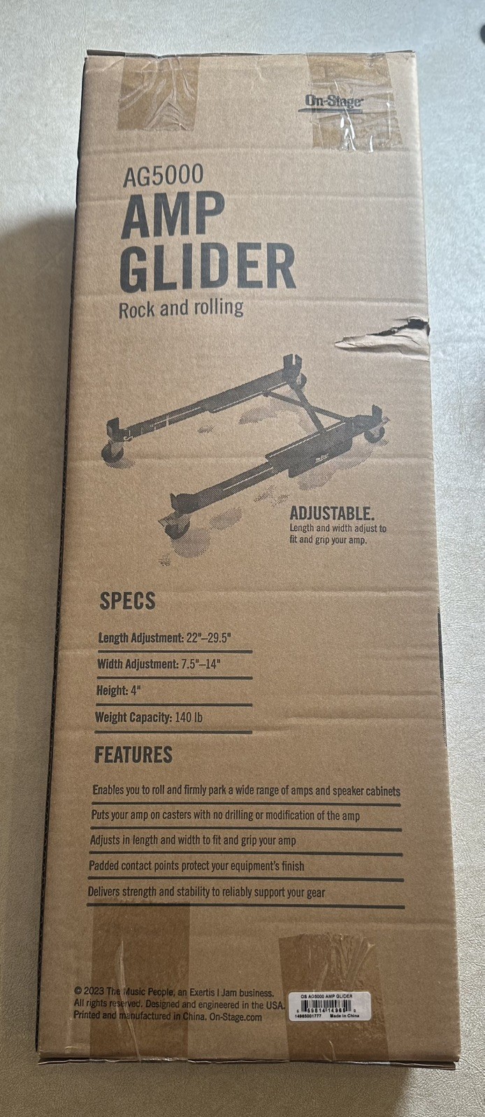 On-Stage Amp Glider