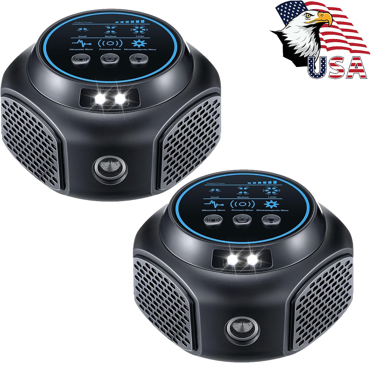 4 in 1 Ultrasonic Rodent Repellent Pest Repeller Mouse Blocker Rat Deterrent US