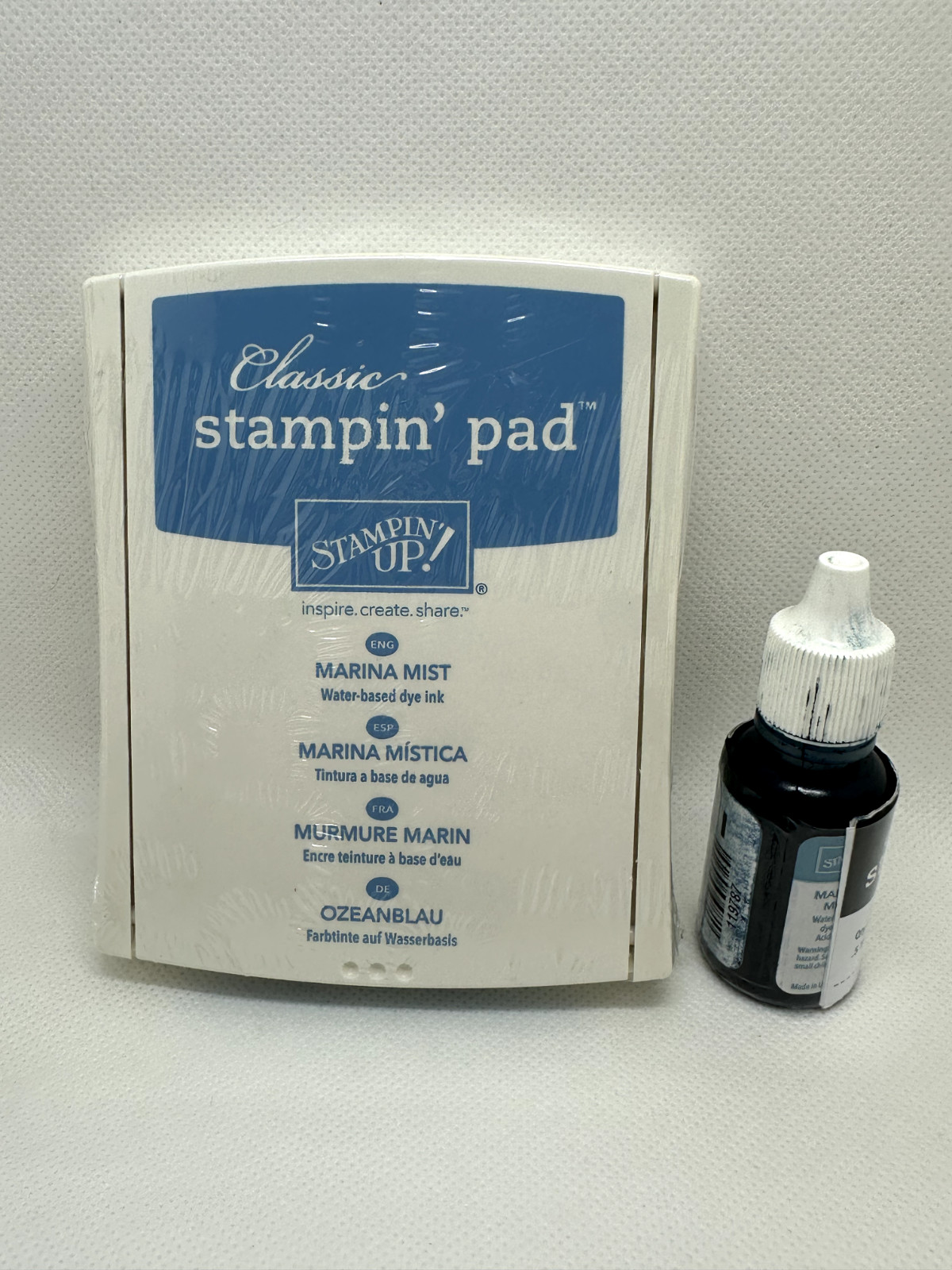 Stampin Up Classic Ink Refill & Pad ~ Marina Mist ~ J8