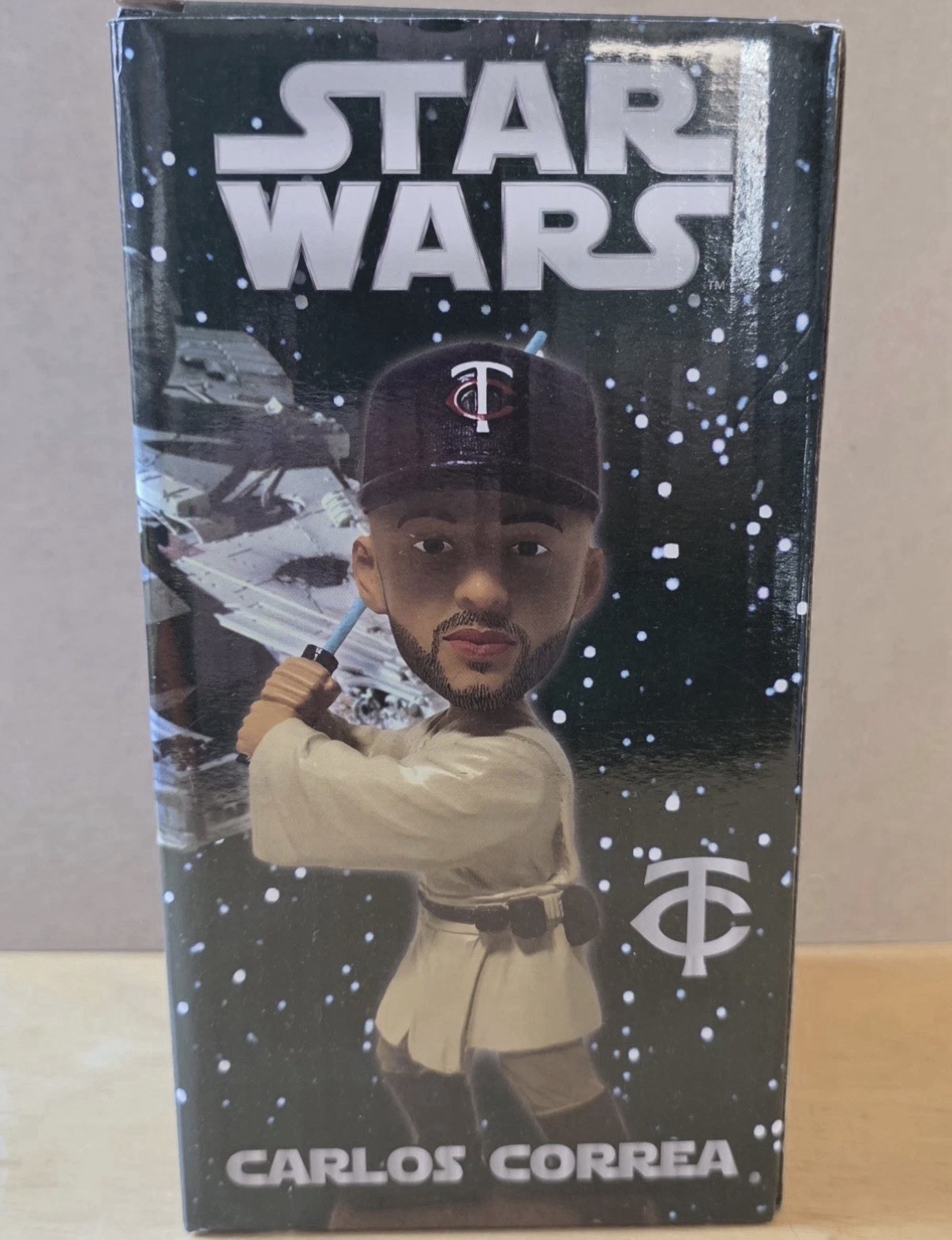 Carlos Correa 7” Jedi Bobblehead SGA Theme Minnesota Twins Star Wars 2025