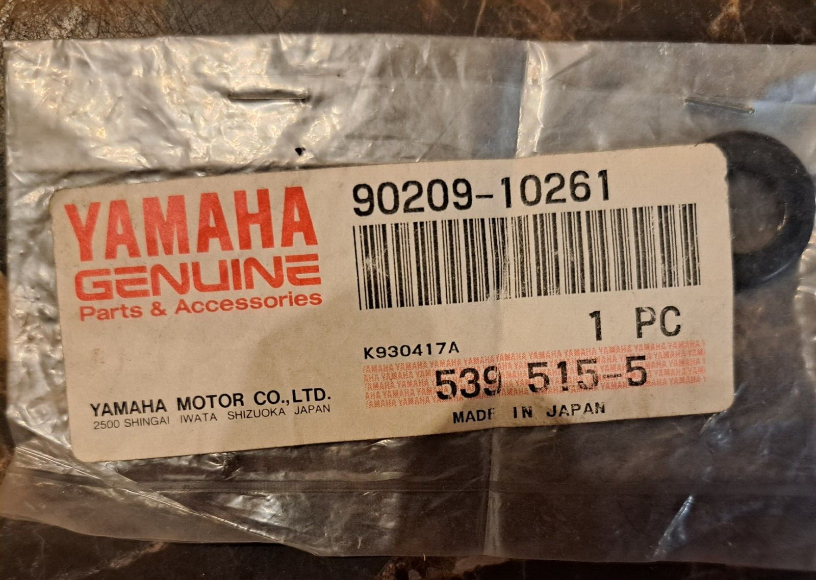 GENUINE YAMAHA FZ600 FJ600 VALVE COVER SPECIAL WASHER NEW OEM 90209-10261
