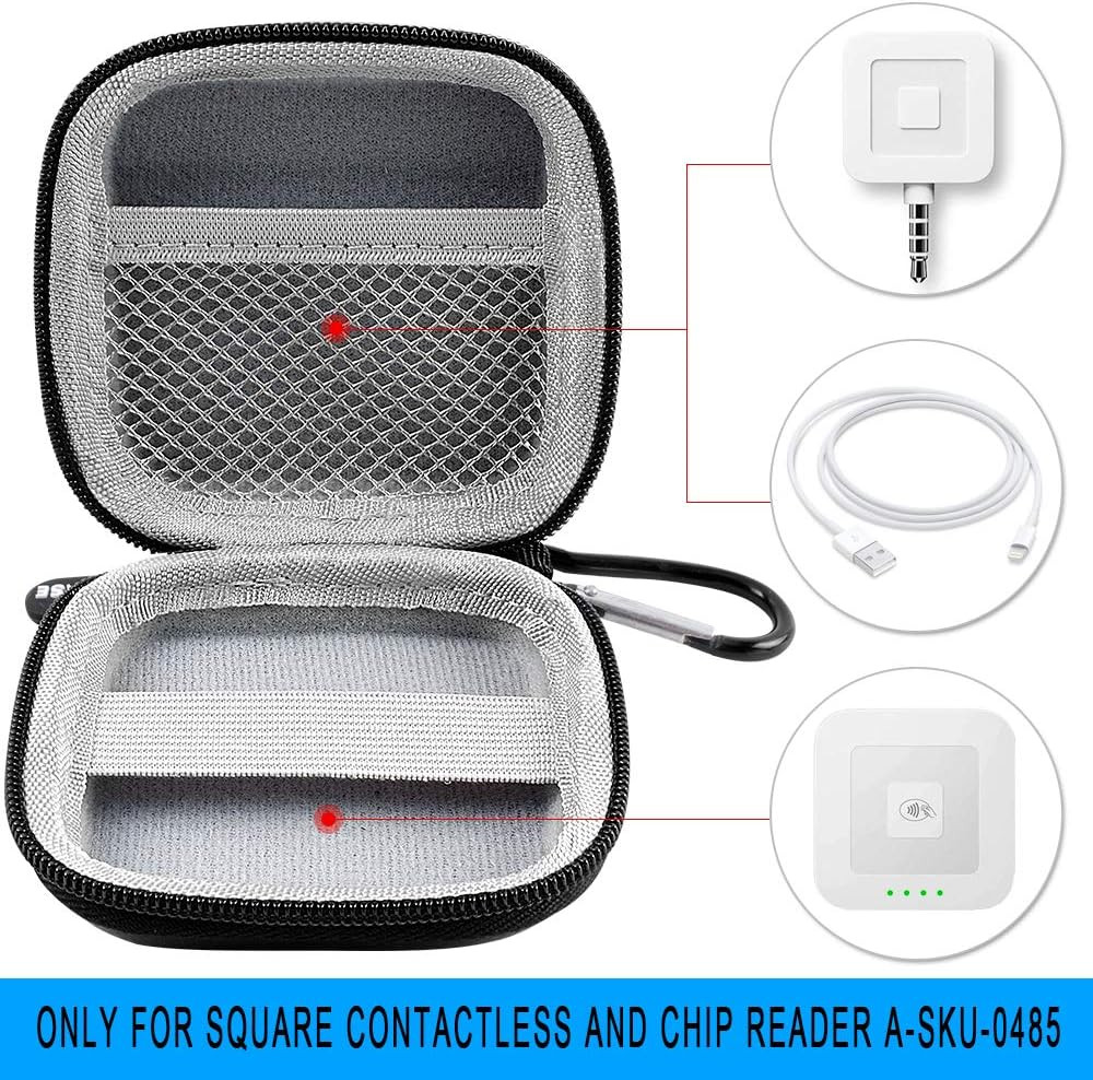 COMECASE Hard Case for Square Reader for Contactless and Chip (2Nd Gen) | Hard E