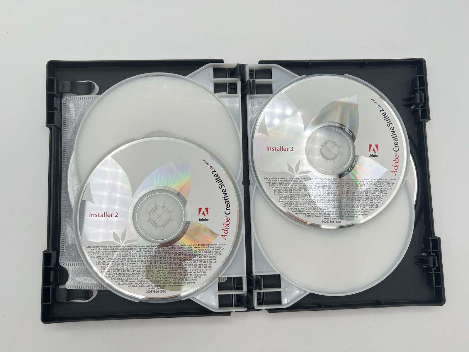 Adobe Creative Suite 2 CS2 Standard Mac Macintosh Disc Set Vintage Software