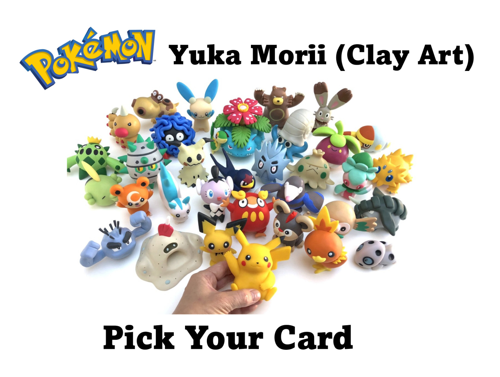 Pokémon - Yuka Morii (Clay Art) - Pick Your Card