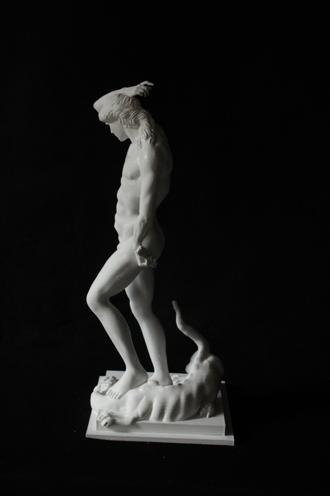 Apollo slaying Python Sculpture. ''20/50cm Big size desk gadget
