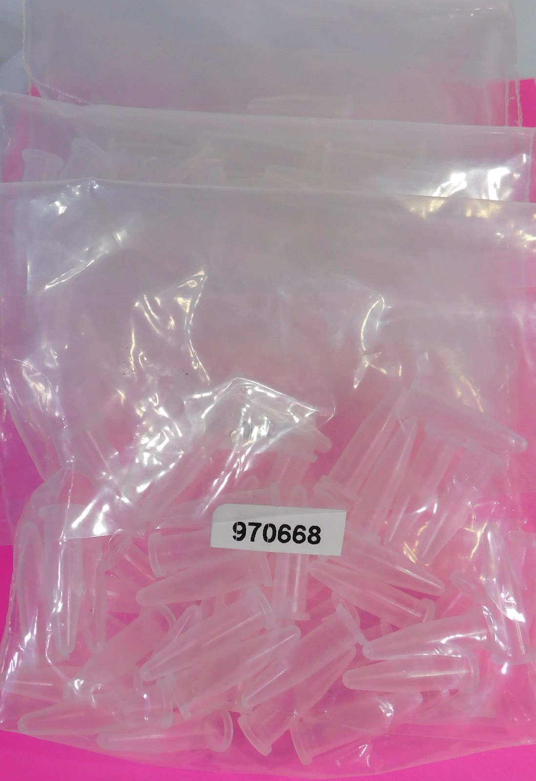 250 each Beckman Coulter 970668 X50 Vials 0.5mL