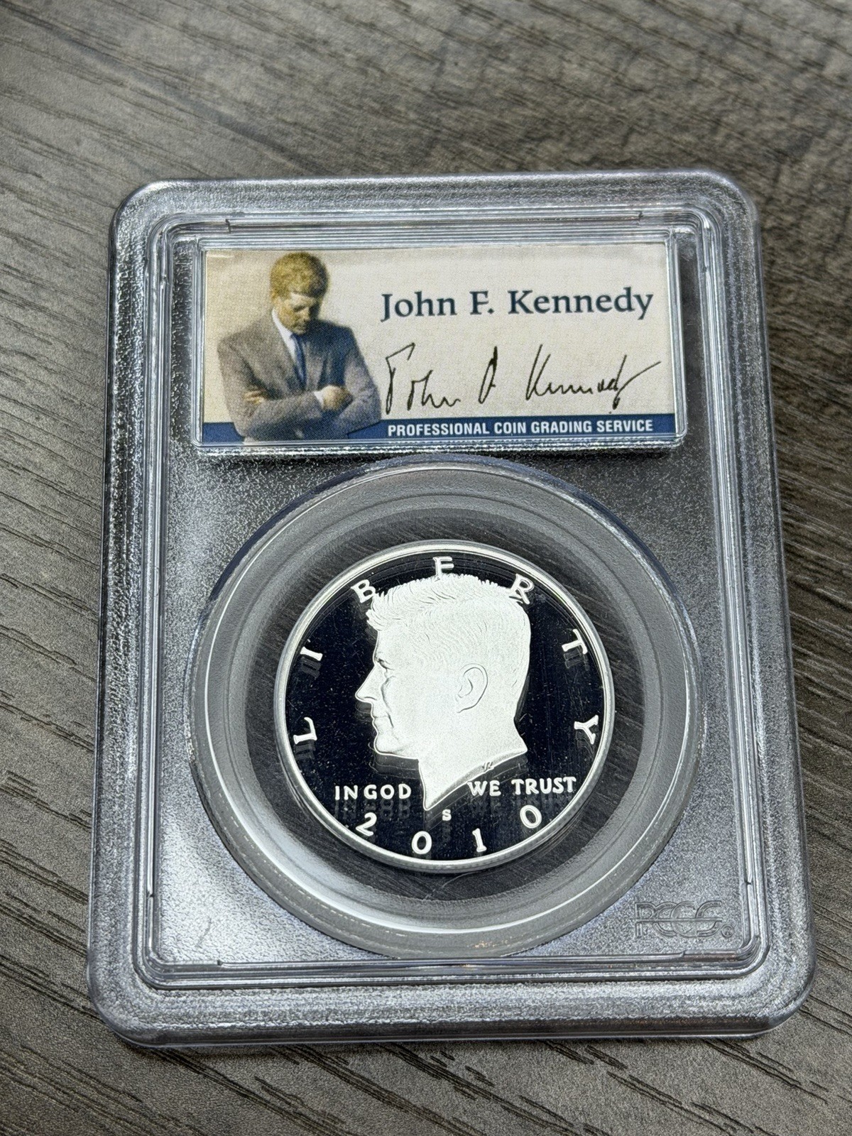 2010 S 50C Kennedy Silver Half Dollar PCGS PR69DCAM
