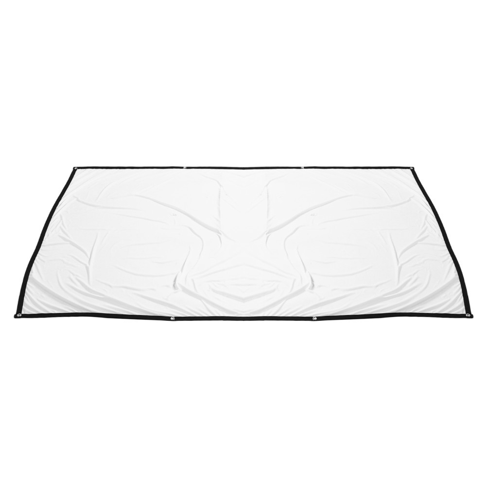 White Sheet for Projector Indoor Screen Double Sided Home Theater Camping Movie