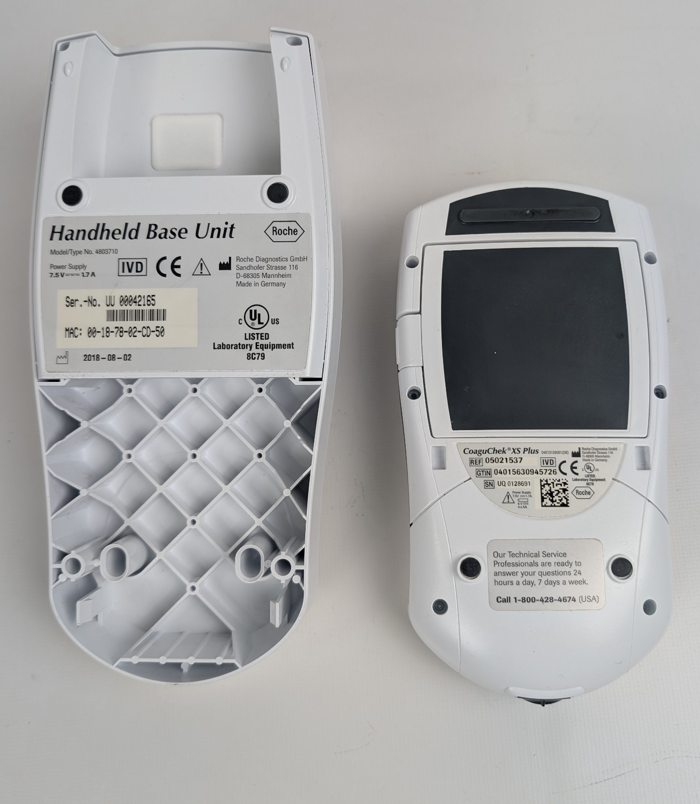 Roche CoaguChek XS Coagulation Meter and Base (No Test Strips)