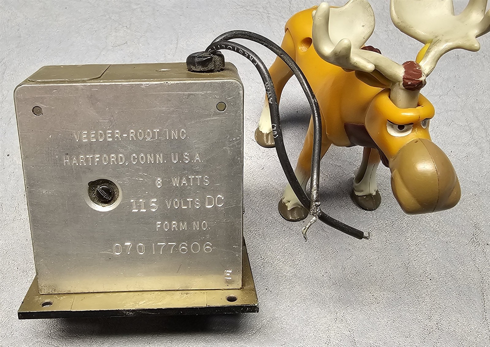 Veeder-Root Mechanical Counter 070177606 115VDC 6 Watts 2.8"