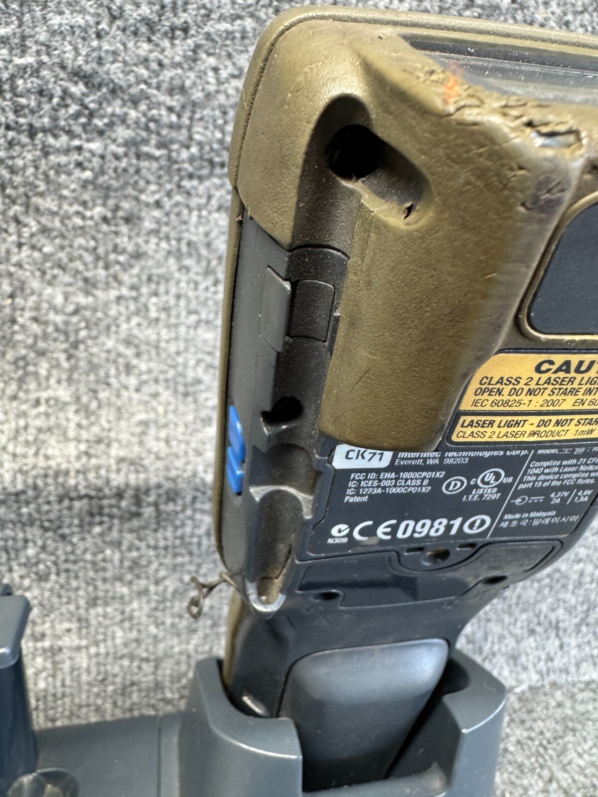 INTERMEC CK71 / 1001CP01 Handheld Mobile Computer Barcode Scanner