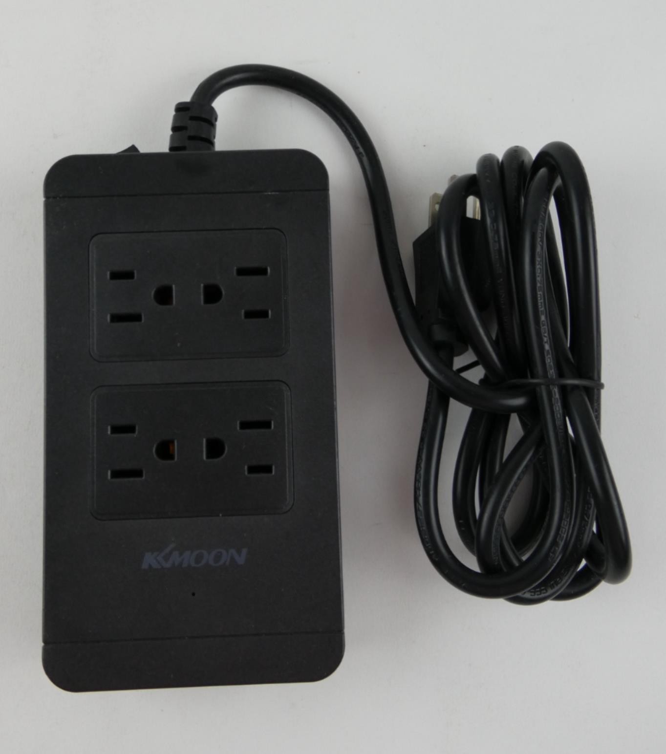 KKMOON Compact Power Strip 4 Outlet 4 USB Used