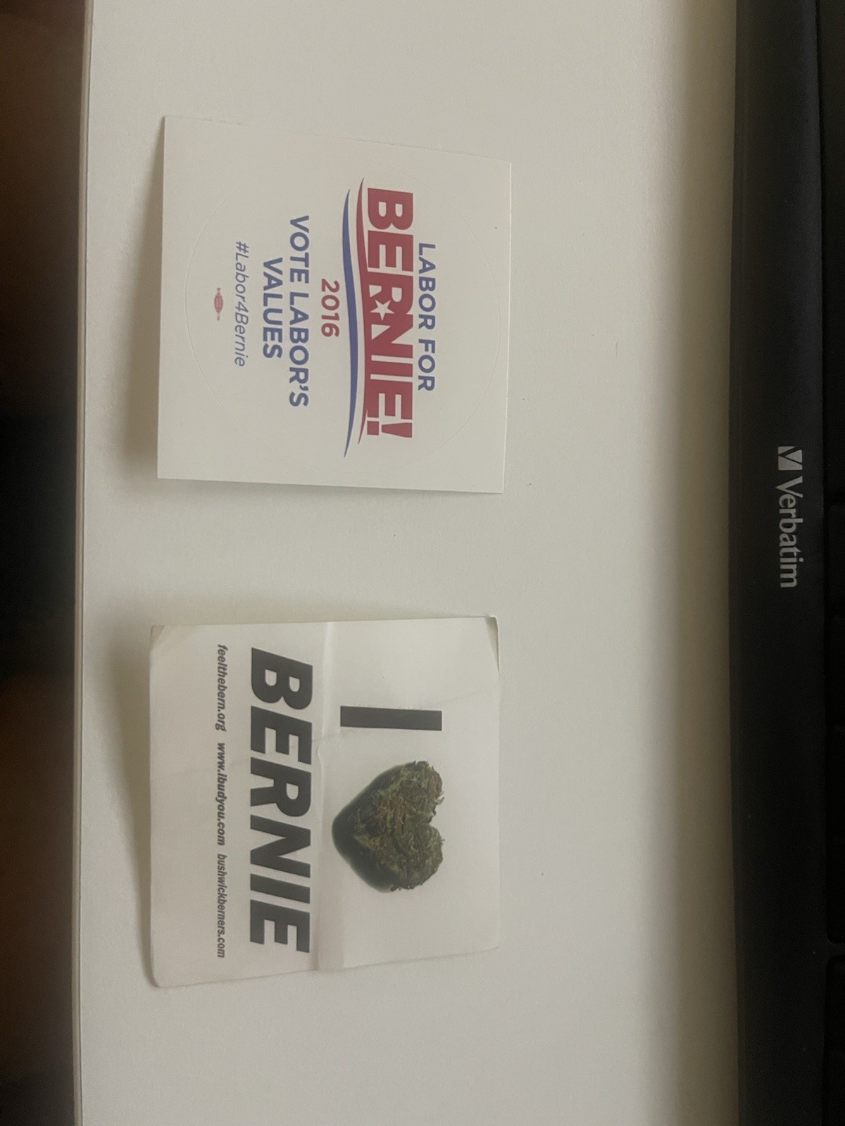 2 Bernie Sanders 2016 Campaign Stickers