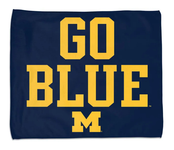 NCAA Michigan Wolverines "Go Blue" Sports/Rally Fan Towel 15" x 18"