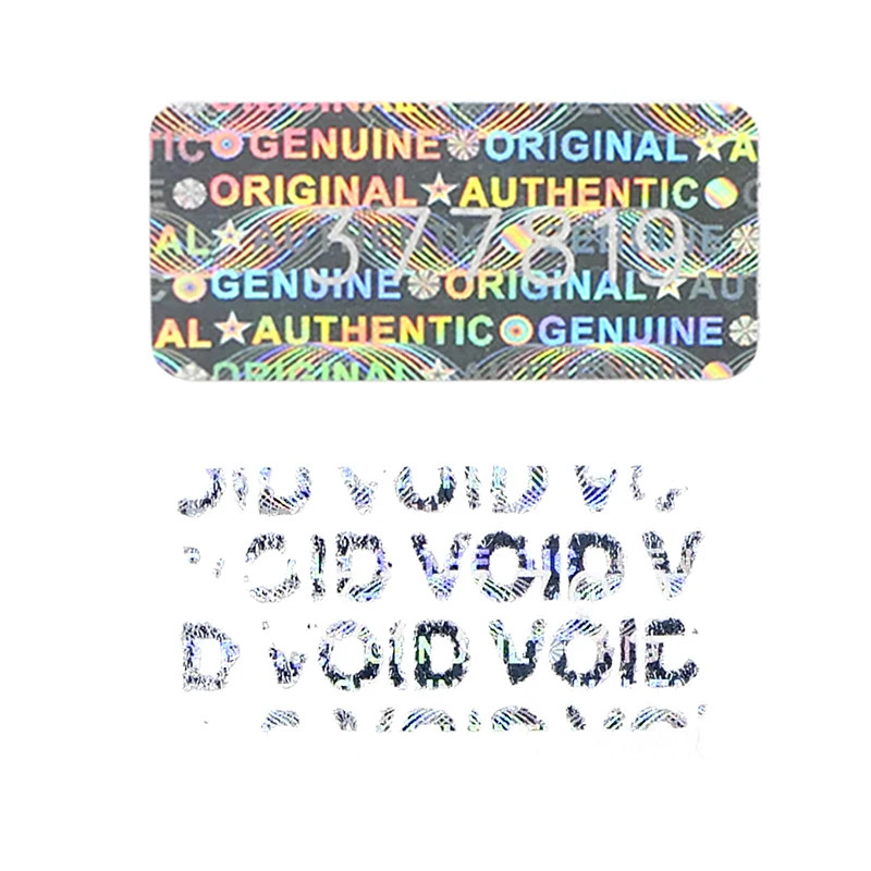 2000 Pcs，Hologram Tamper Proof Stickers，Void Warranty Security Label，Unique
