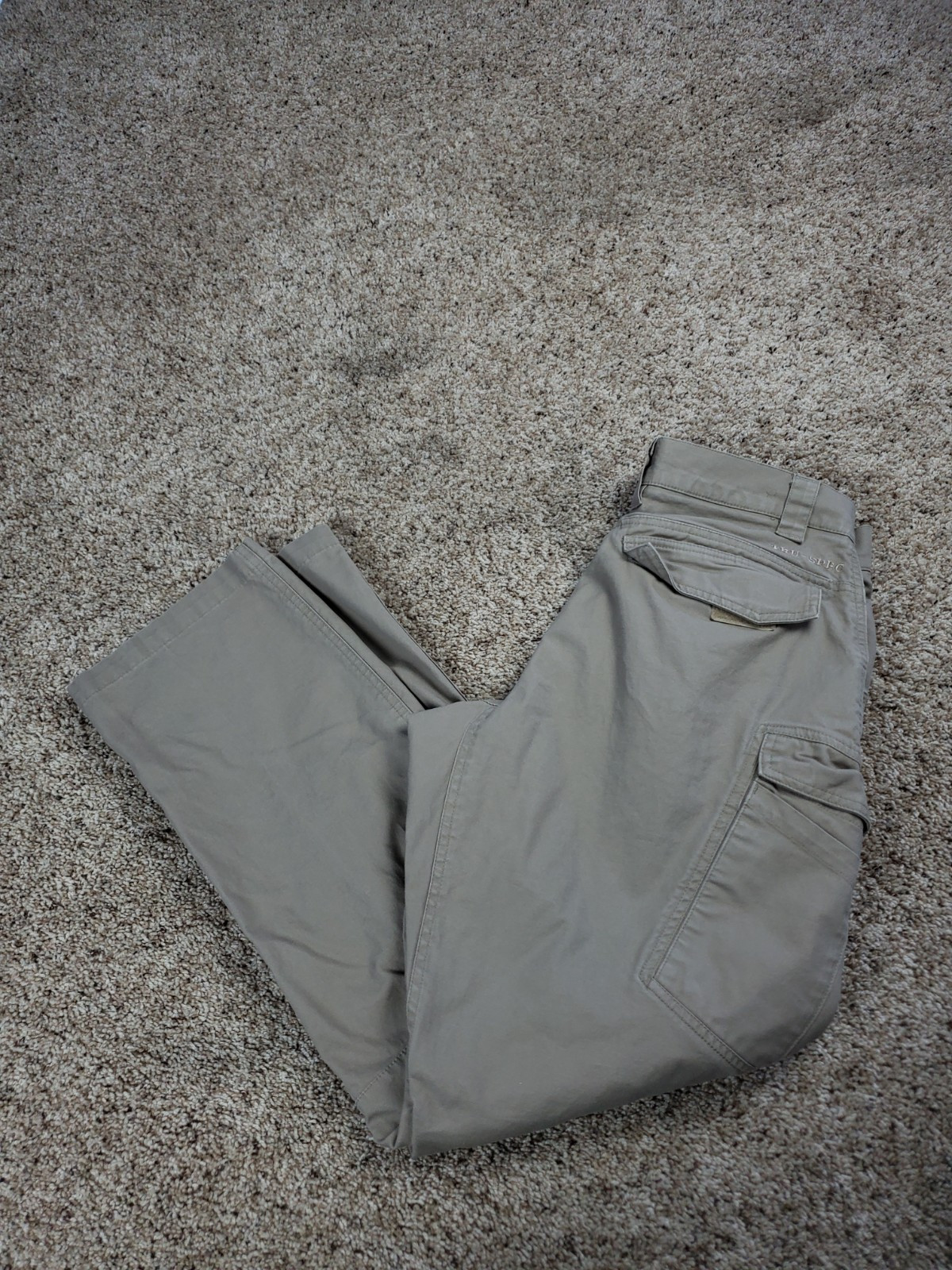 Tru-Spec Tactical Cargo Pants 32X32 Mens Beige Straight Leg Stretch Twill