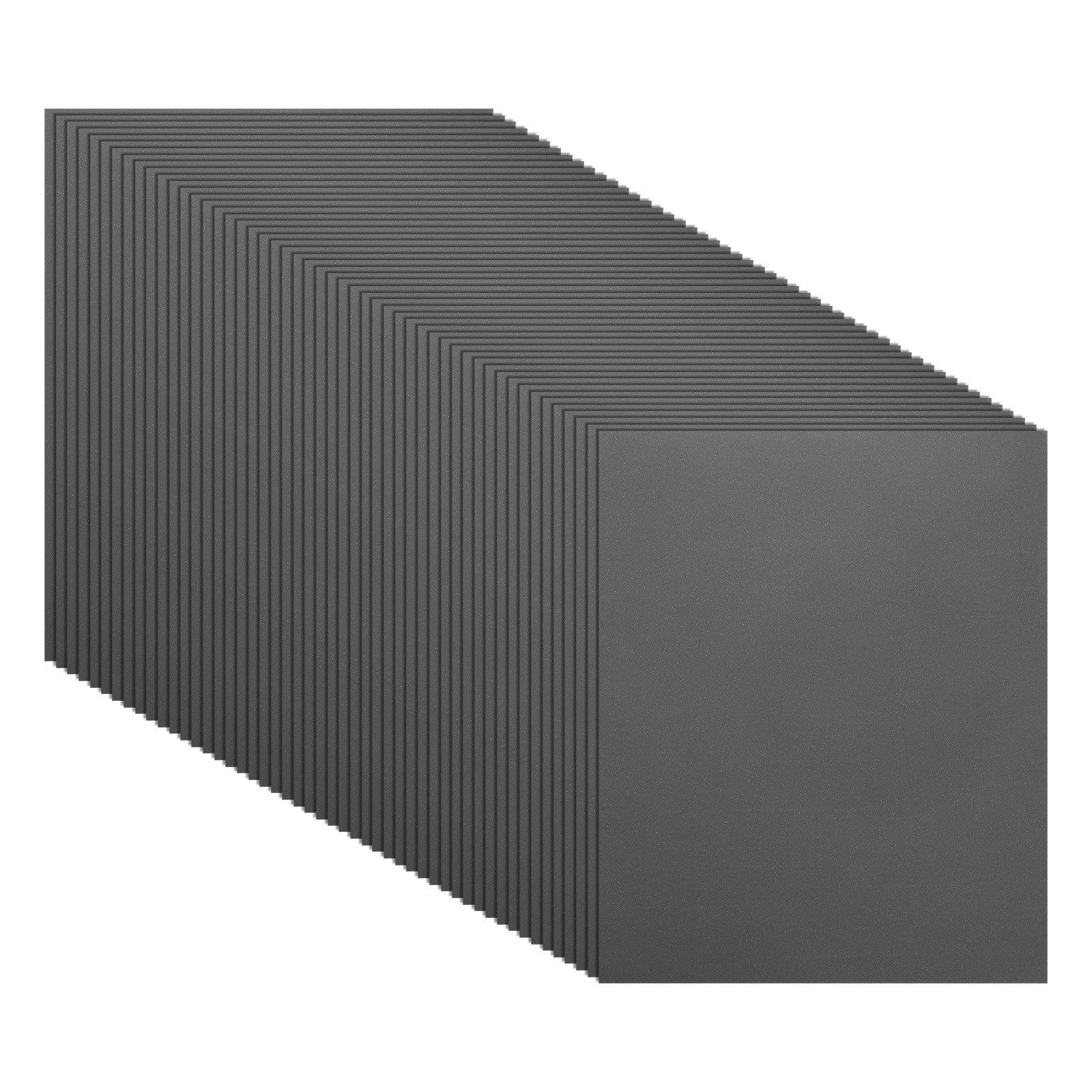 50 Pack 9" x 11" Sandpaper, 3000 Grit Sand Paper for Wood Furniture