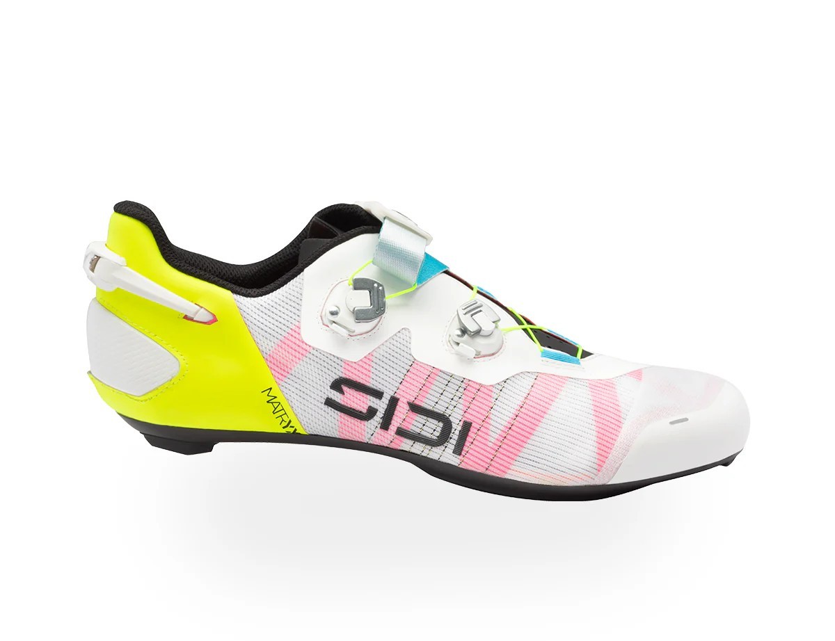SIDI WIRE 3 ROAD CYCLING SHOES – FULL CARBON SOLE – DUAL DIAL – PRO RACE