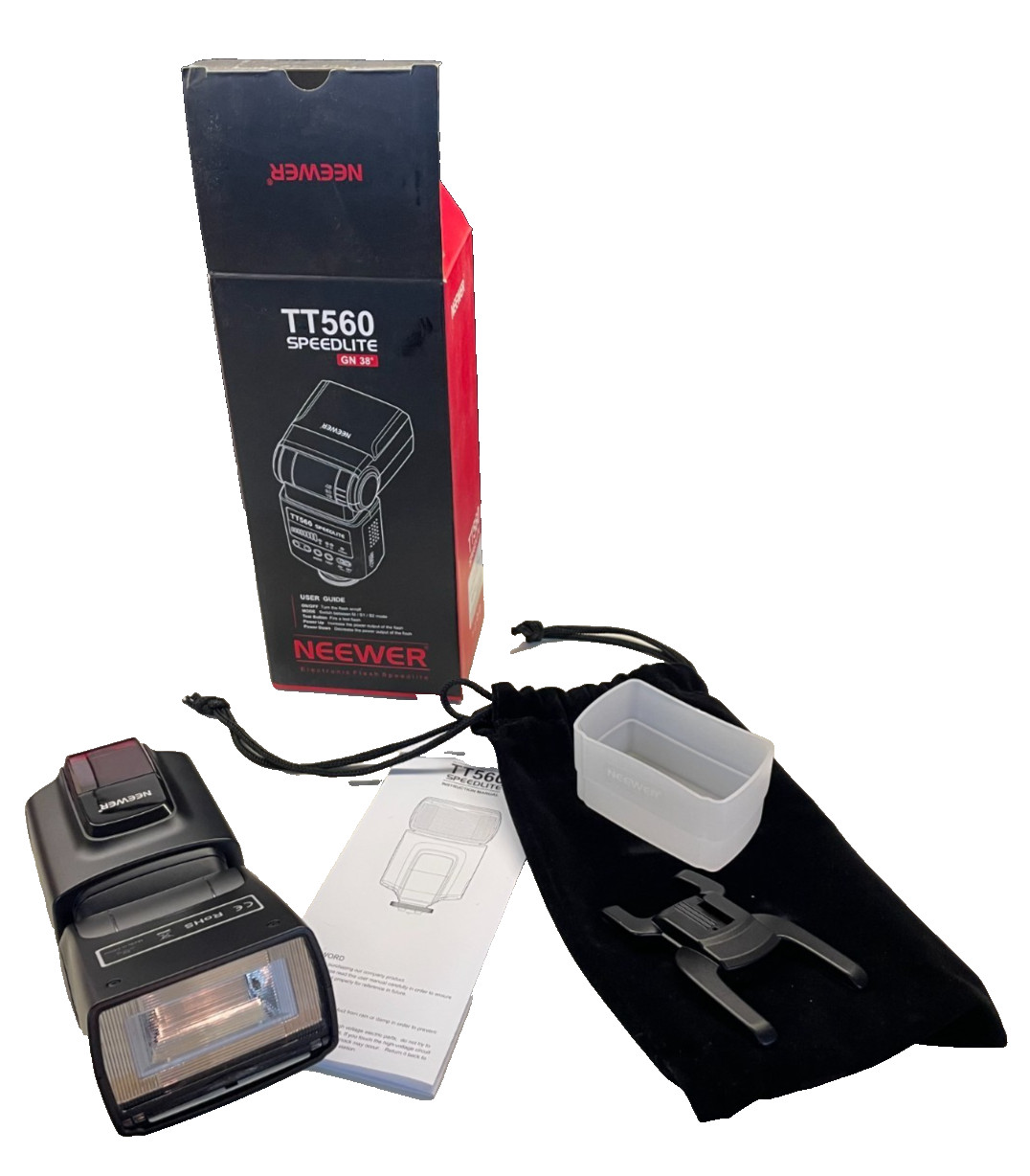 Neewer TT560 Flash Speedlite with Shoe Mount