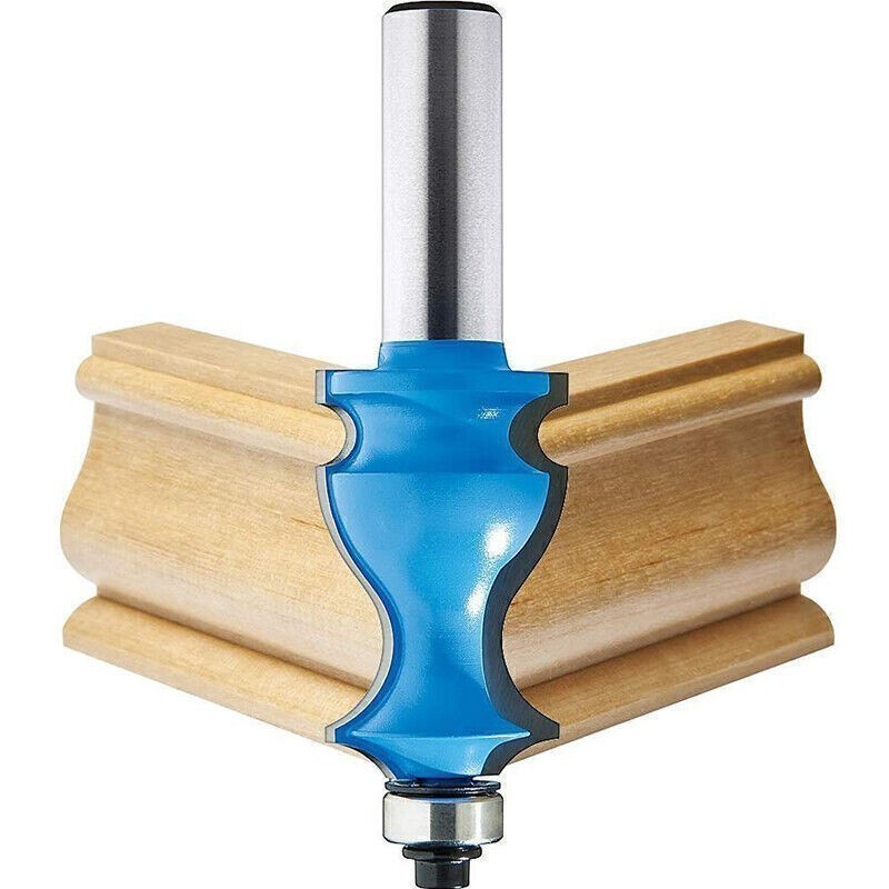 8mm Shank Architectural Cemented Carbide Molding Router Bit Trimming Woodwork