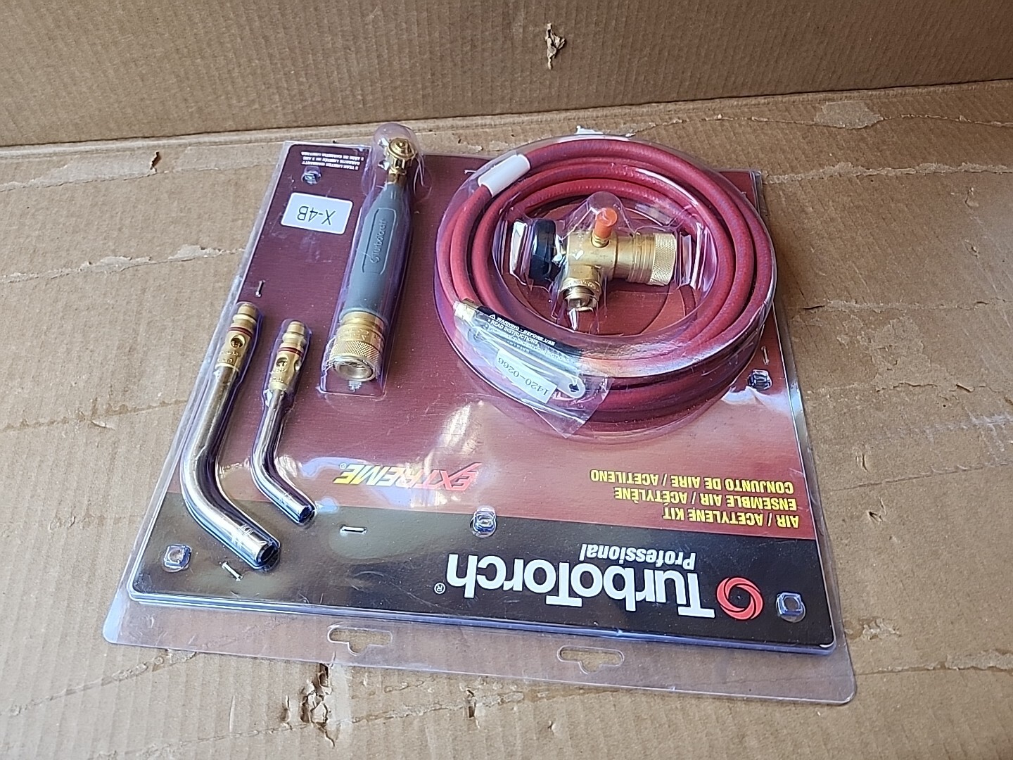 Victor TurboTorch EXTREME ACETYLENE KIT. SZ. 5 & 14 TIPS.