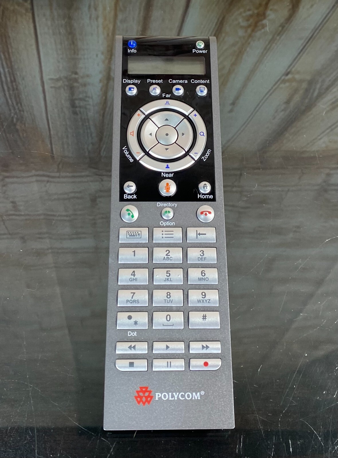 Polycom HDX 6000 Series Video Conference Remote Control 2201-52556-001