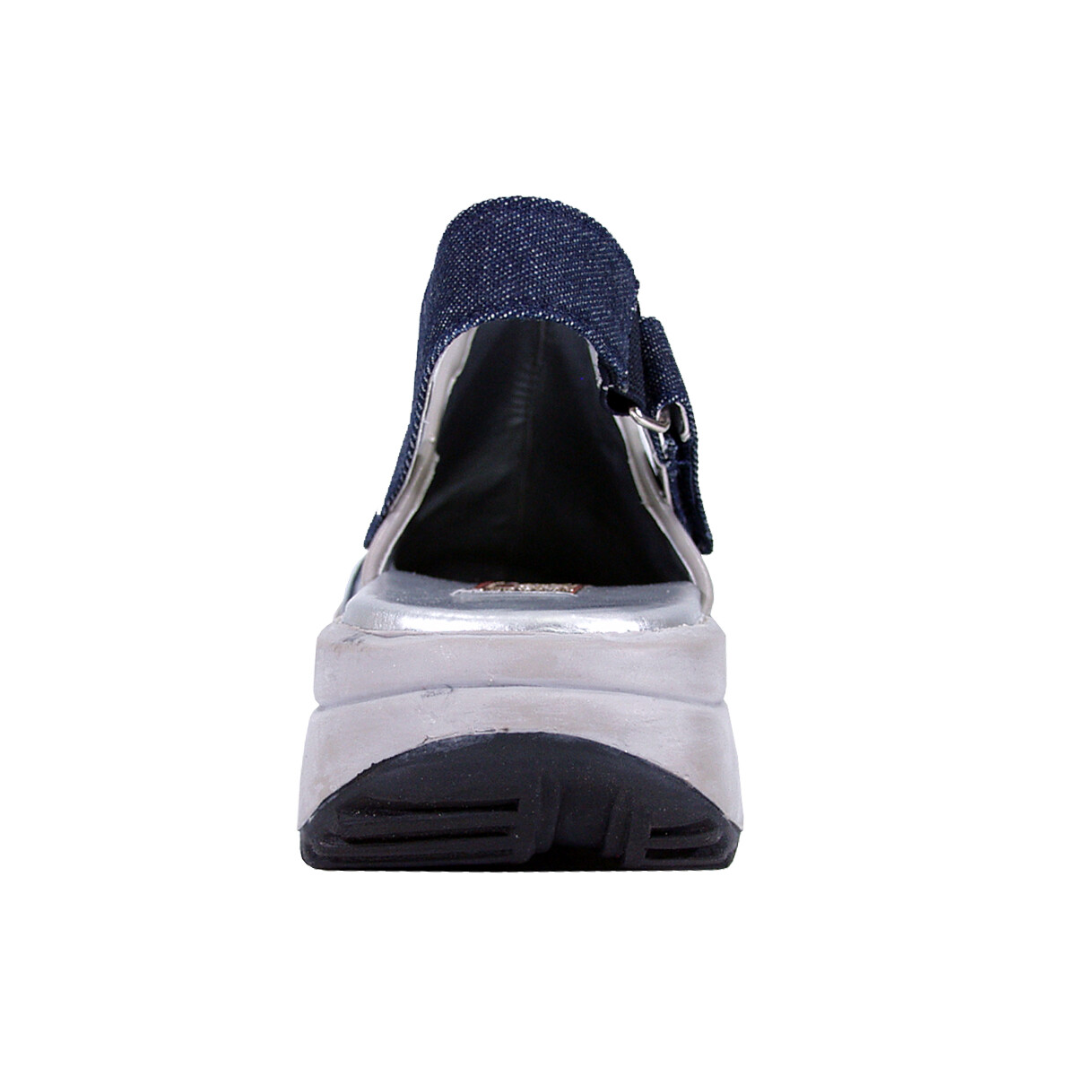 Fuzzy Sandy Women's Wide Width Blue Denim Casual Clogs *** Read Description ***
