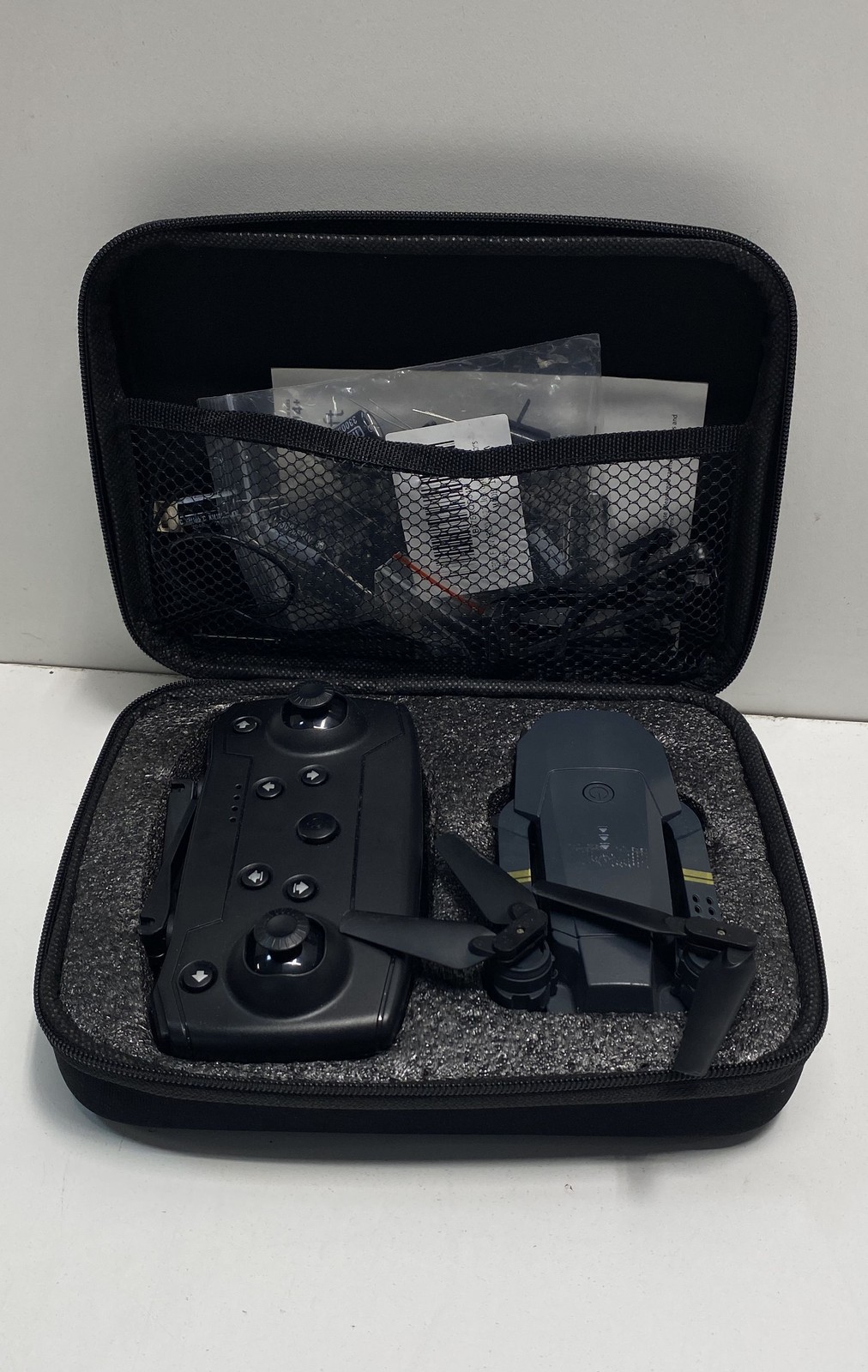 Platinum Folding Drone Quadcopter 2.4GHz With Remote Case & Accessories