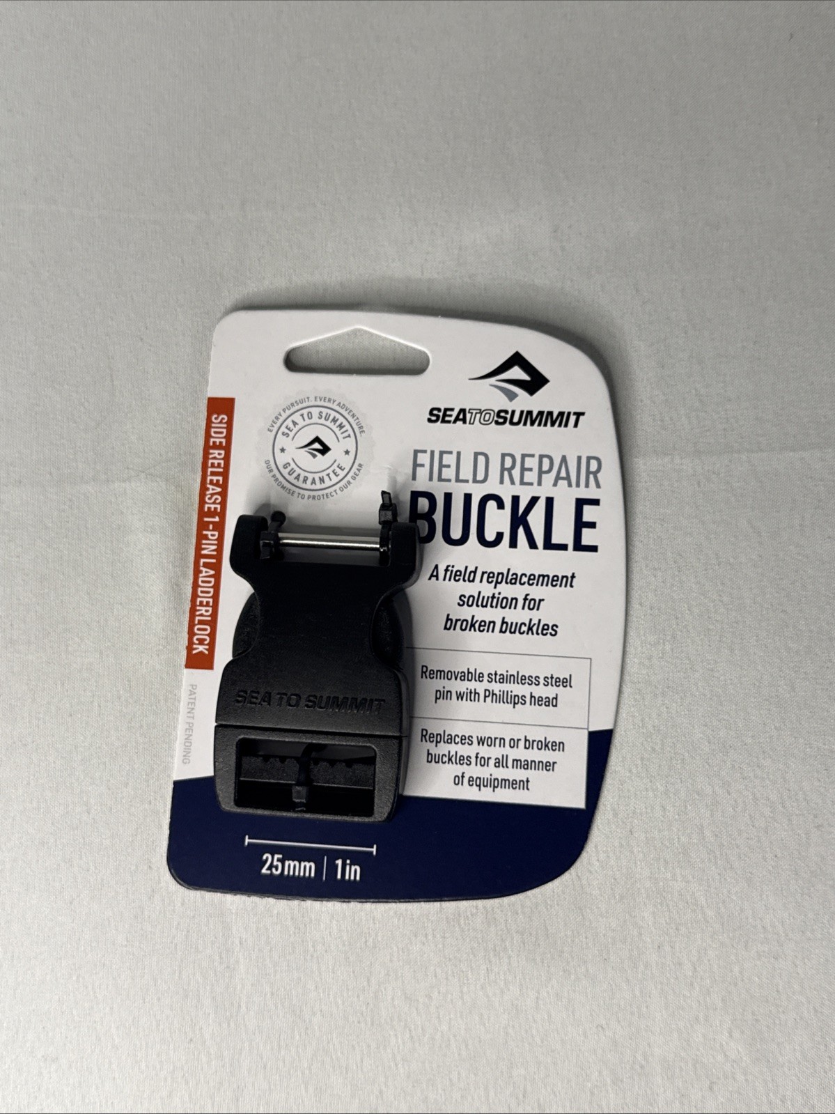 Sea To Summit Field Repair Buckle 25mm 1 inch - New with Tag