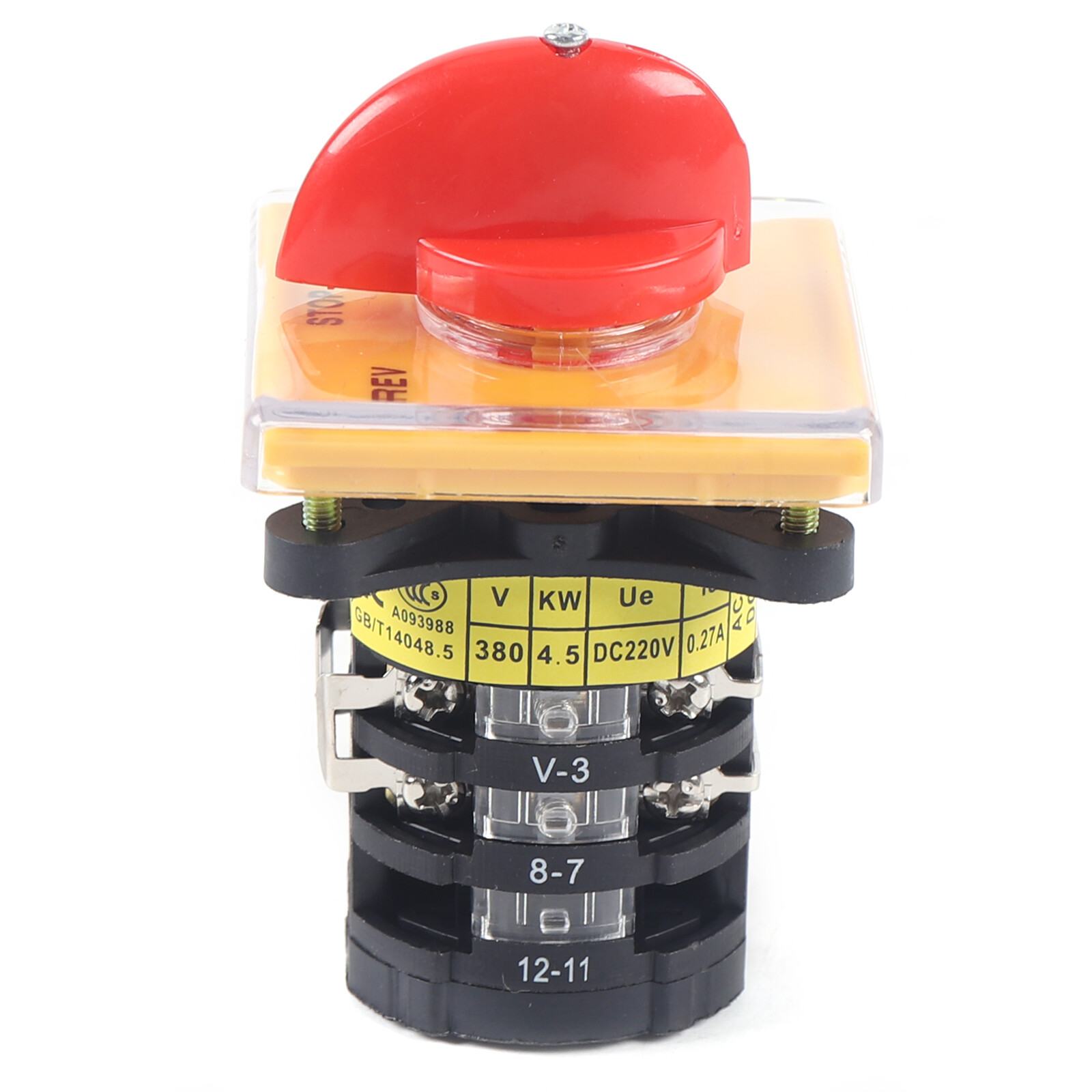 Milling Machine Speed Control Switch-Precision Rotary Selector-Industrial Grade