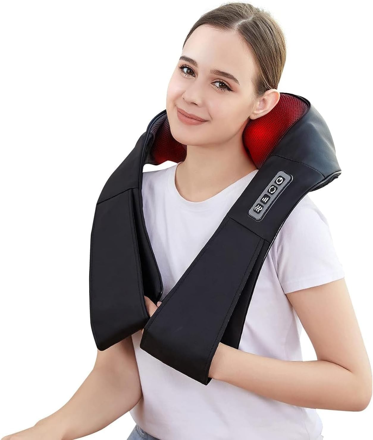 AERLANG Shiatsu Back and Neck Massager, Massager Deep Tissue Gray