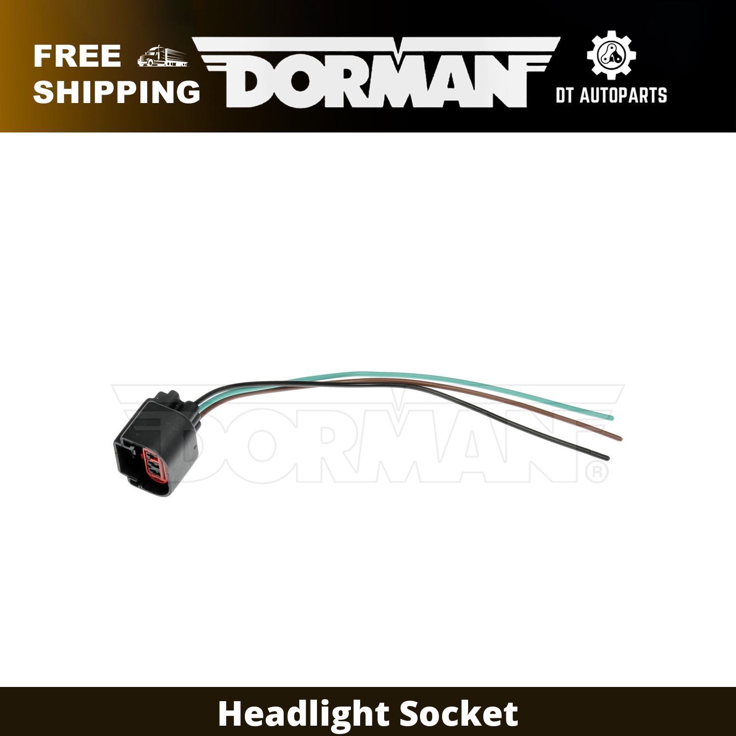 For 2006-2010 Dodge Ram 1500 Dorman Headlight Socket 2007 2008 2009