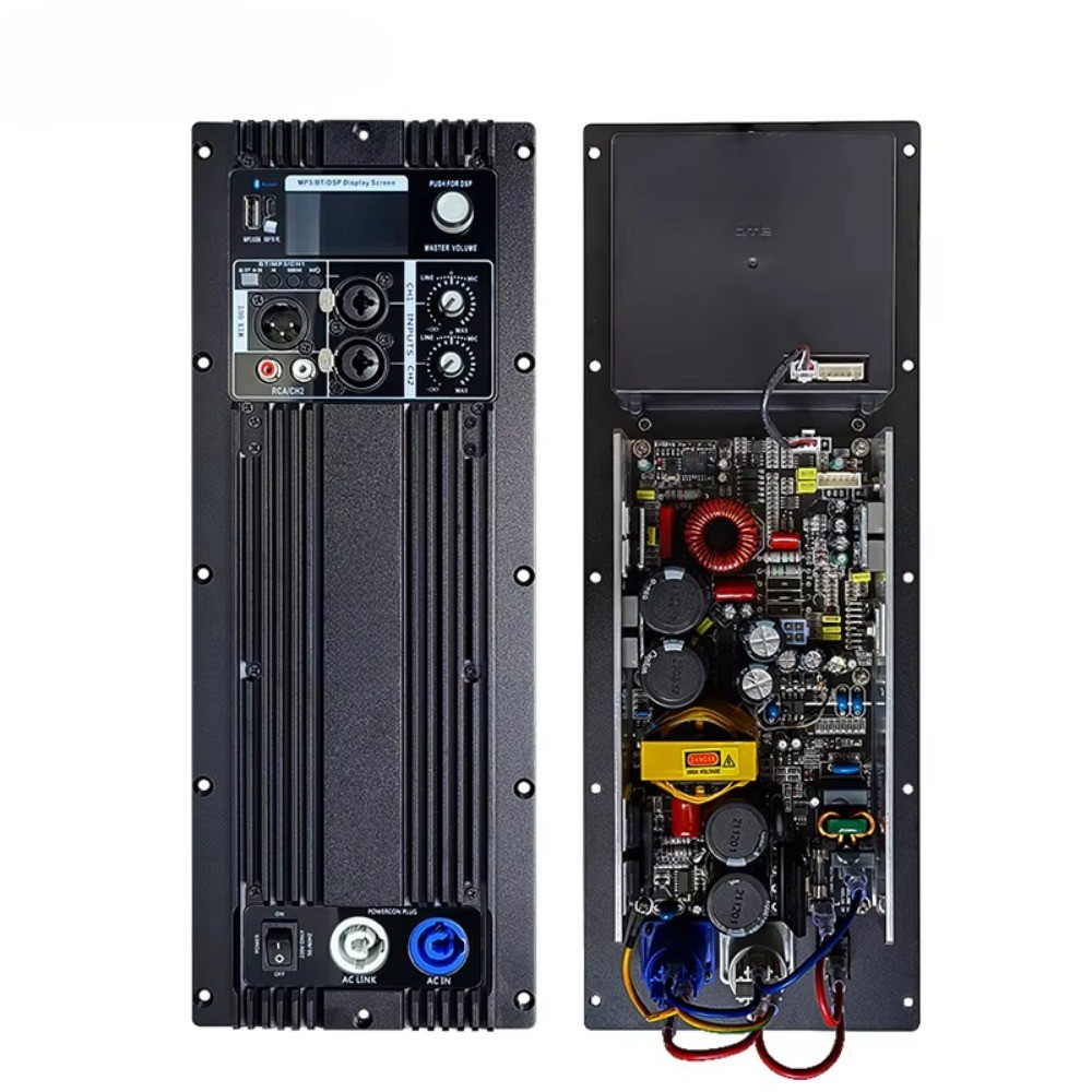 2 Way 400w Dsp Class D Switch Active Amplifier Module for Subwoofer Speaker