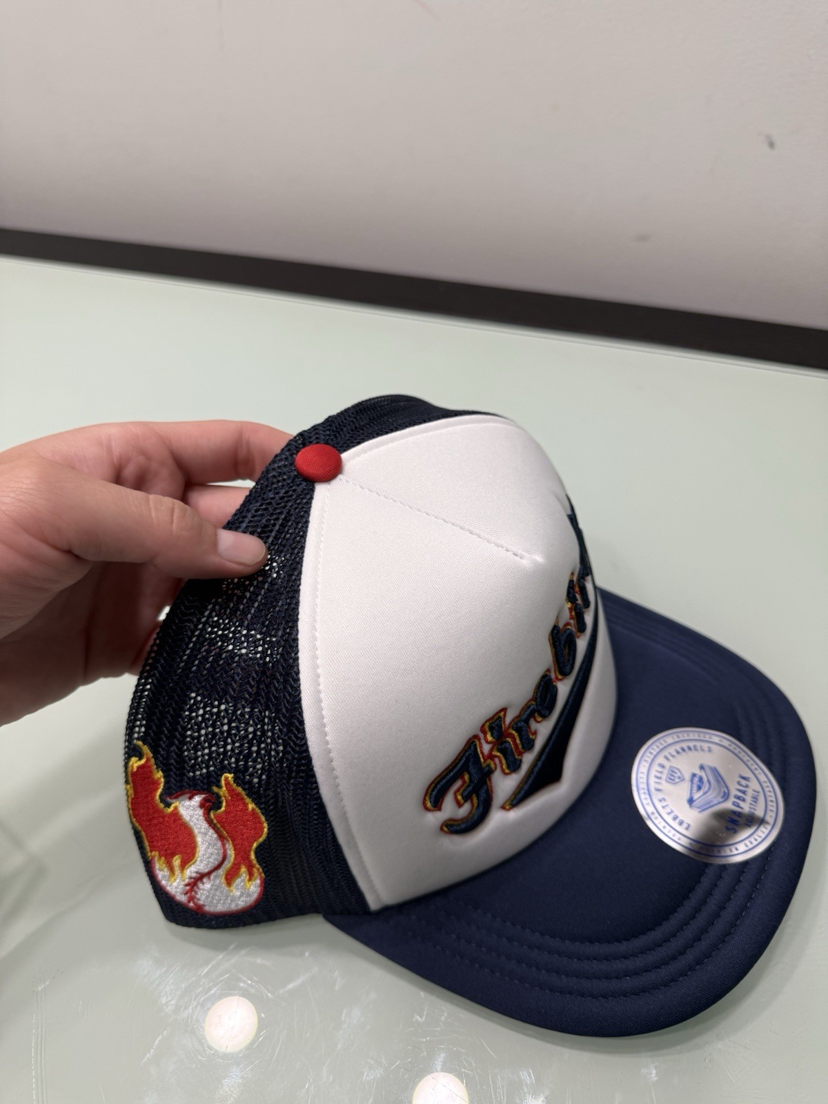 Phoenix Firebirds PCL MiLB Defunct Foam Front Mesh Trucker Hat Cap For Men