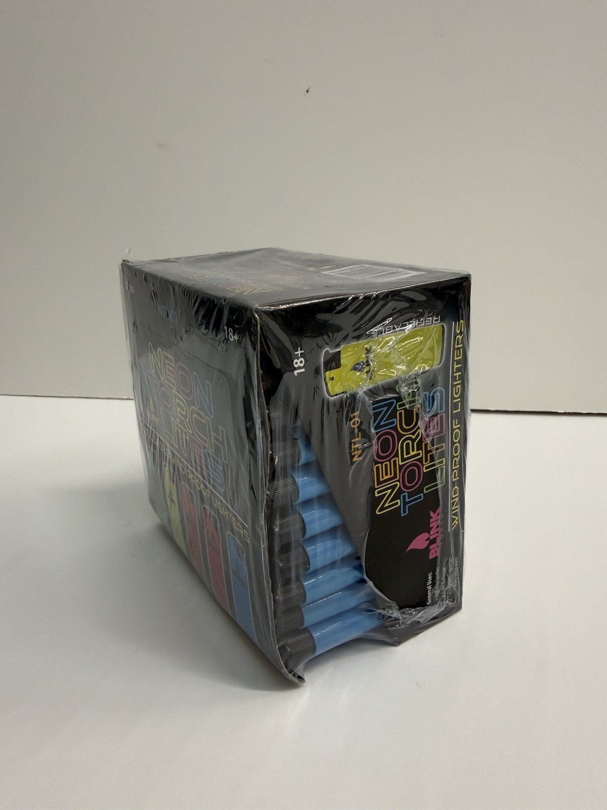 Blink Lighters Neon Torch Lites Refillable - 50ct