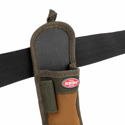 Bucket Boss 54042 Single-Barrel Sheath, 1-Pocket, Poly, Brown